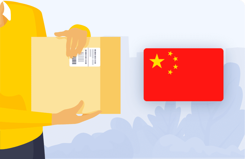 Skicka paket till Kina