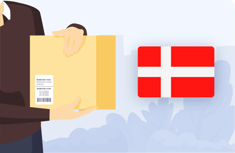 Send parcel to Denmark