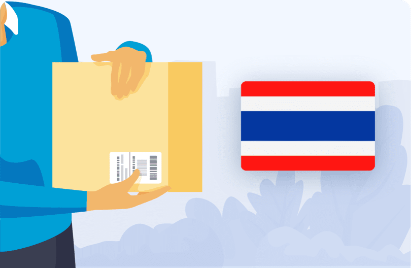 Send parcel to Thailand