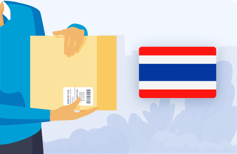 Skicka paket till Thailand
