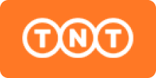 The logo of the carrier TNT